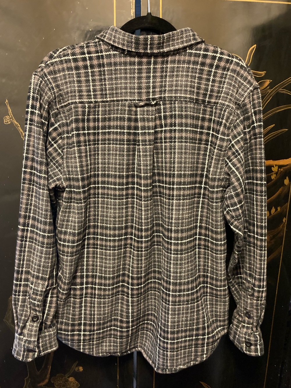 ORVIS Men's Heavyweight Long-Sleeve Flannel Shirt - Size Medium - Picture 8 of 11